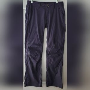 PrAna Womens Halle Roll Up Stretch Outdoor Hiking Pants - Size 8 - EUC